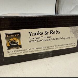 Conte Yanks & Rebs Confederate Infantry Set